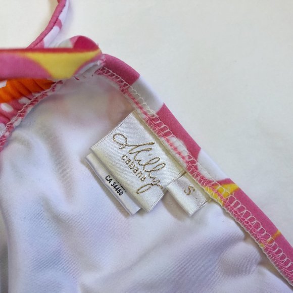 New Milly Cabana Candy String Bikini Top - Picture 4 of 8